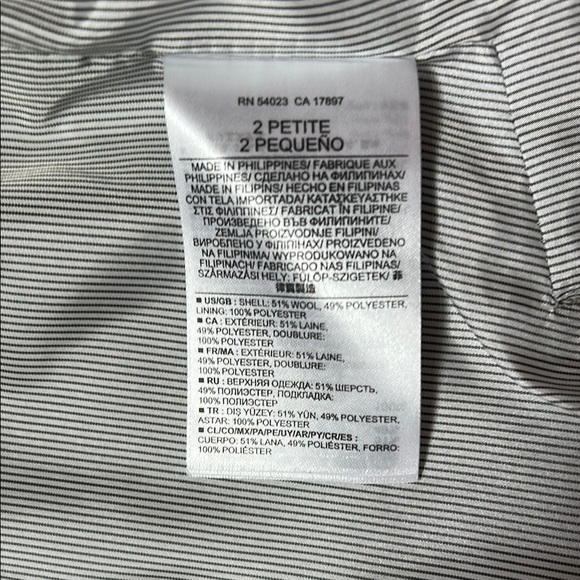 Banana Republic Gray Double-Breasted Blazer - Picture 4 of 5